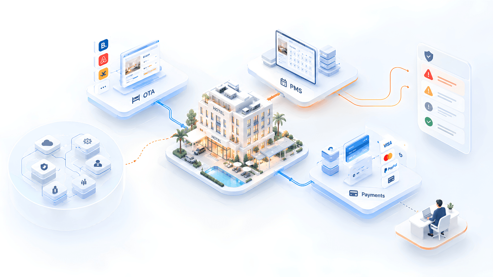 Third-Party Risk for Hotels and Short-Term Rentals: The OTA, PMS and Payment Stack